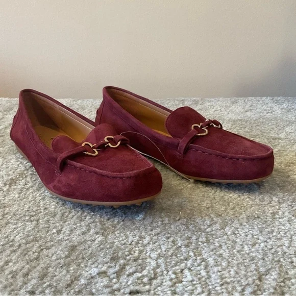 NWOT Kate Spade Bernice Suede Driving Loafers - Picture 2 of 10
